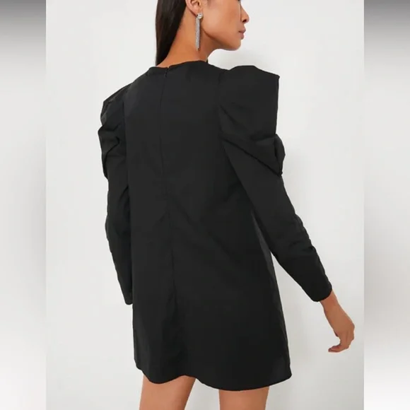 Tuckernuck Hyacinth House Beckett Keyhole Long Sleeve Mini Dress NEW NWT